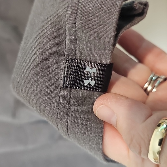 Mens Charcoal Gray Polo Shirt for Men Large - Picture 3 of 3